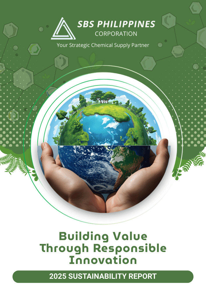 SBS Philippines Corporation 2025 SBS Sustainability Report cover